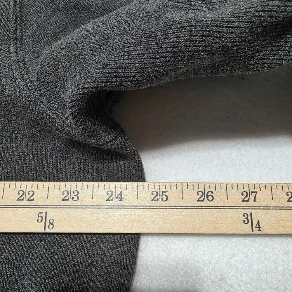 Polo Ralph Lauren Quarter Zip Pullover Mens XL Gray Cotton Pony Logo